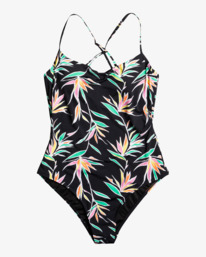 5 Sol Searcher Hike - Skimpy One-Piece Swimsuit for Women Black C3SW43BIP2 Billabong