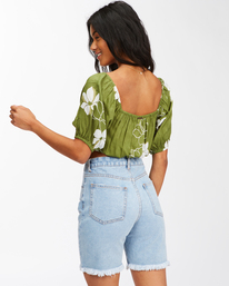 2 Sun City - Crop top pour Femme Vert C3TP08BIP2 Billabong