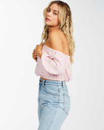 3 Sun City - Crop Top für Frauen Rosa C3TP09BIP2 Billabong