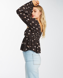 3 Love You More - Blouse met Lange Mouw voor Dames  C3TP11BIP2 Billabong