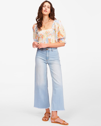 2 Feeling Groovy - Crop Top para Mujer Gris C3TP18BIP2 Billabong