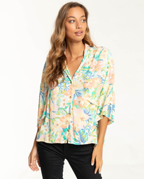 0 All Good - Shirt for Women Grey C3TP19BIP2 Billabong