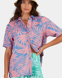 5 Mystic Beach Button - Hemd für Frauen  C3TP22BIP2 Billabong
