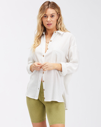 0 In The Tide Stripe - Long Sleeve Shirt for Women  C3TP25BIP2 Billabong