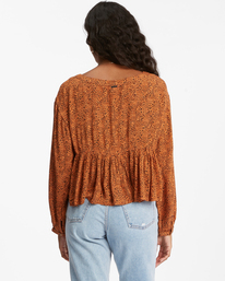 2 Easy Street - Blouse met Lange Mouw voor Dames  C3TP26BIP2 Billabong