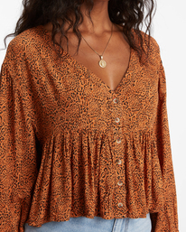 4 Easy Street - Blouse met Lange Mouw voor Dames  C3TP26BIP2 Billabong