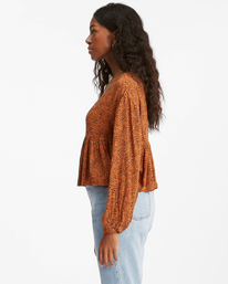 3 Easy Street - Blouse met Lange Mouw voor Dames  C3TP26BIP2 Billabong