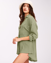 4 In The Tide - Button Down Shirt for Women  C3TP28BIP2 Billabong