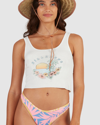 7 Forever Stoked - Tank Top for Women Brown C3TT17BIP2 Billabong