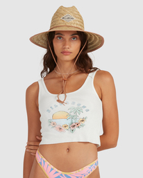 4 Forever Stoked - Tank Top for Women Brown C3TT17BIP2 Billabong