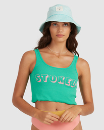 3 Forever Stoked - Tank Top for Women Green C3TT17BIP2 Billabong