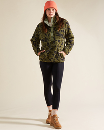 1 Switchback - Sweatshirt  for Women Brown C3WA02BIP2 Billabong