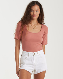 5 Drift Away - Short vaquero para Mujer Marron C3WK18BIP2 Billabong