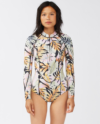 1 2/2mm Salty Dayz - Long Sleeve Springsuit for Women Black C42G53BIP2 Billabong