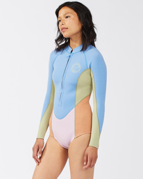 4 2/2mm Salty Dayz - Long Sleeve Springsuit for Women Blue C42G53BIP2 Billabong