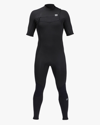 2 2/2mm Absolute - Chest Zip Short Sleeve Springsuit for Men  C42M58BIP2 Billabong