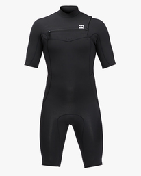 2 2/2mm Absolute Comp - Springsuit met Borstrits voor Heren Black C42M59BIP2 Billabong