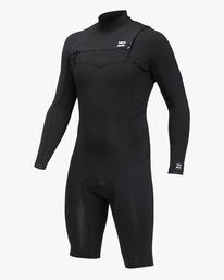 0 2/2mm Absolute Comp - Chest Zip Long Sleeve Springsuit for Men  C42M60BIP2 Billabong