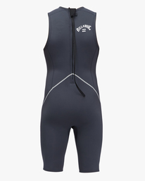 1 2/2mm Absolute Short John - &Auml;rmelloser Springsuit f&uuml;r M&auml;nner Gr&uuml;n C42M62BIP2 Billabong