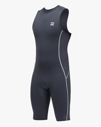 0 2/2mm Absolute Short John - &Auml;rmelloser Springsuit f&uuml;r M&auml;nner Gr&uuml;n C42M62BIP2 Billabong