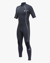 0 2/2mm Absolute - Springsuit de manga corta y cremallera posterior para Hombre Verde C42M66BIP2 Billabong