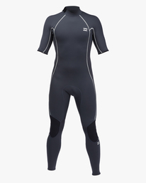 3 2/2mm Absolute - Springsuit de manga corta y cremallera posterior para Hombre Verde C42M66BIP2 Billabong