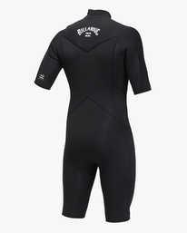 3 2/2mm Absolute - Springsuit Chest Zip manches courtes pour Homme Noir C42M67BIP2 Billabong