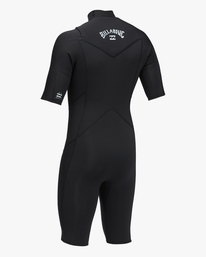 5 2/2mm Absolute - Springsuit Chest Zip manches courtes pour Homme Noir C42M67BIP2 Billabong