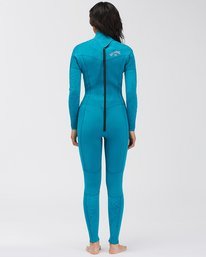 1 3/2mm Synergy 2021 - Combinaison Back Zip pour Femme Vert C43G53BIP2 Billabong
