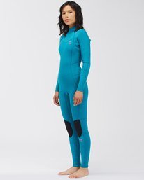 2 3/2mm Synergy 2021 - Combinaison Back Zip pour Femme Vert C43G53BIP2 Billabong
