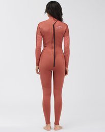 2 3/2mm Synergy 2021 - Combinaison Back Zip pour Femme Rouge C43G53BIP2 Billabong