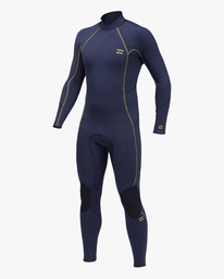 0 3/2mm Absolute 2021 - Neoprenanzug mit Reißverschluss am Rücken für Männer Blau C43M56BIP2 Billabong