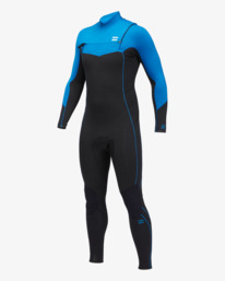 0 5/4mm Absolute 2021 - Muta con zip sul petto da Uomo  C45M51BIP2 Billabong