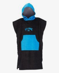 2 Billa - Poncho-toalla con capucha para Chicos 8-16 Gris C4BR50BIP2 Billabong