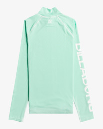 1 Logo - Langärmliger Rashguard mit UPF 50 für Frauen Grün C4GY10BIP2 Billabong