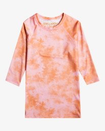 0 ADIV - Kurzärmliger Rashguard mit UPF 50 für Frauen Rosa C4GY18BIP2 Billabong