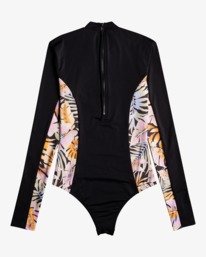 1 Surf Capsule - Long Sleeve Rash Vest for Women Black C4GY23BIP2 Billabong