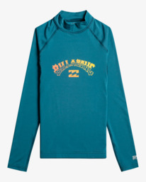 0 Arch - Lycra de manga larga UPF 50 para Chicos 8-16 Azul C4KY20BIP2 Billabong