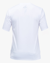 2 All Day Wave - Short Sleeve UPF 50 Rash Vest for Men White C4MY50BIP2 Billabong