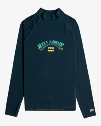 0 Arch - Langärmliger Rashguard mit UPF 50 für Männer Blau C4MY58BIP2 Billabong