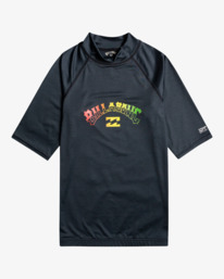 0 Arch - Licra de Manga Corta con Protección Solar UPF 50 para Hombre Negro C4MY59BIP2 Billabong