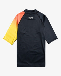 1 Contrast - UPF 50 Rash Vest met Korte Mouw voor Heren Blue C4MY60BIP2 Billabong