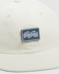 5 Otis Tracks - Snapback Cap for Men White C5CM16BIP2 Billabong