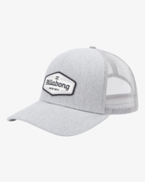 1 Walled - Casquette trucker pour Homme Gris C5CT04BIP2 Billabong