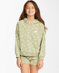 0 Pineapple Palms - Hoodie for Girls 8 - 14  C8FL02BIP2 Billabong