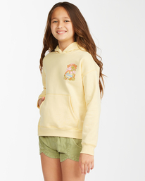 3 Pacific Vibrations - Hoodie for Girls 8 - 14  C8HO02BIP2 Billabong