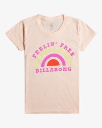 4 Feelin' Free - Short Sleeve T-Shirt for Girls 8 - 14  C8SS01BIP2 Billabong
