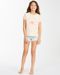 1 Feelin' Free - Short Sleeve T-Shirt for Girls 8 - 14  C8SS01BIP2 Billabong