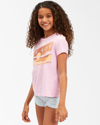 3 Lost Horizons - Short Sleeve T-Shirt for Girls 8 - 14  C8SS05BIP2 Billabong