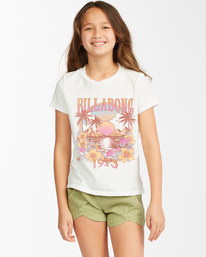 0 After Sunset - Camiseta de manga corta para Chicas adolescentes 8 - 14  C8SS06BIP2 Billabong